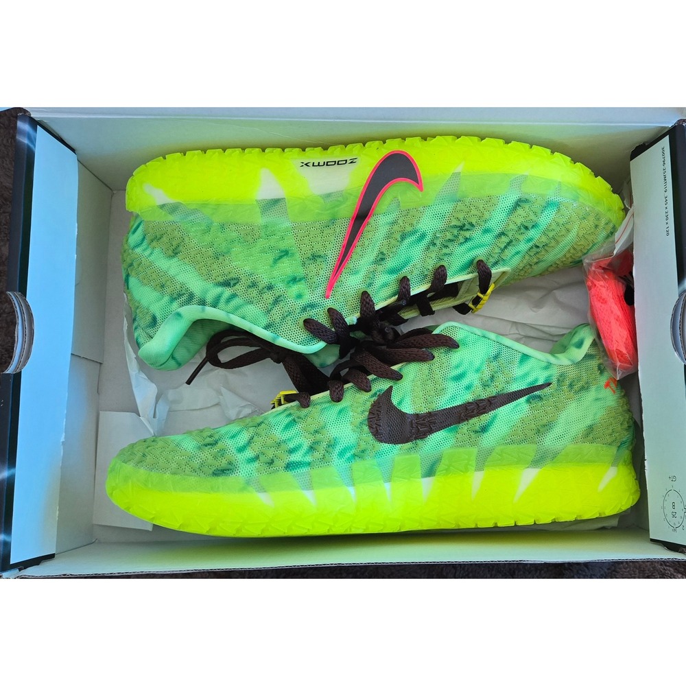Nike Ja 2 Halloween LT Lemon Twist Black Hemp HV9923-700 Mens 10.5 New Box